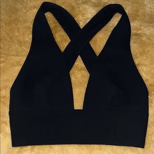 Wilfred | Women’s Size 0 Black Cross-Back Bralette/Top